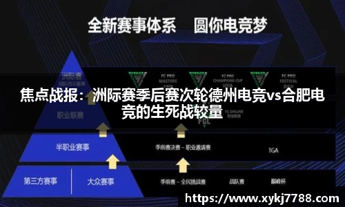 焦点战报：洲际赛季后赛次轮德州电竞vs合肥电竞的生死战较量